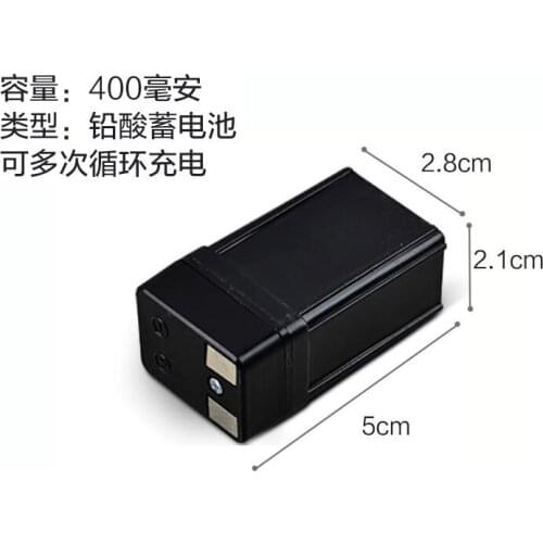 Free shipping 4V lead acid battery rechargeable battery