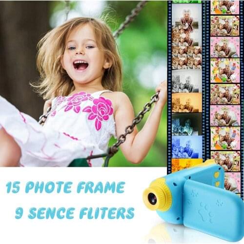 Children Video Cute Colorful Camera Digital Camera Toy Support Up To 3 Hours Working Foldable Structure Camera