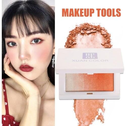 Highlighter Palette Face Contour Powder Bronzer Make Up Blusher Professional Blush Shading Cosmetics for Women SK88
