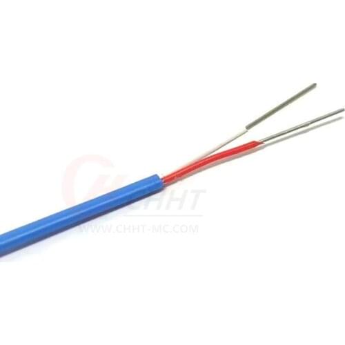 2*0.5mm Type K PFA Insulation Thermocouple Wire High Temperature Measuring Line Compensation Cable