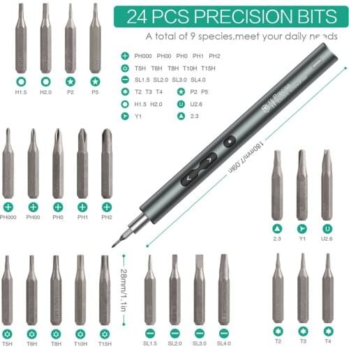 Mini 28 In 1 Electric Magnetic Precision Screwdriver Repair Tool Kit