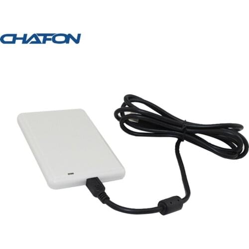 Chafon usb desktop rfid card reader writer support ISO18000-6B/6C protocol free sample card for access control