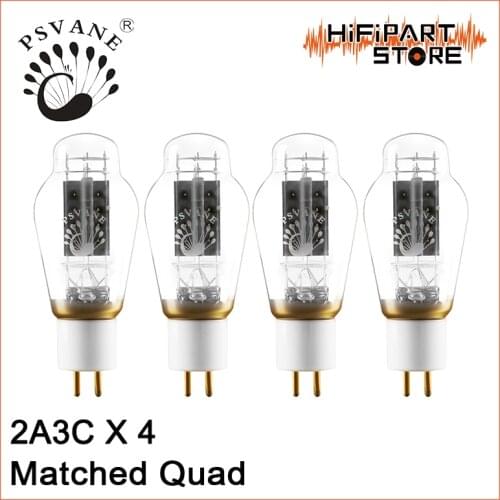 PSVANE 2A3C(Golden Pin) Valve Matched Pair Tube amplifier accessories Lamp Repalce GV Shuguang EH SOVTEK JJ 2A3 WR2A3 2A3B
