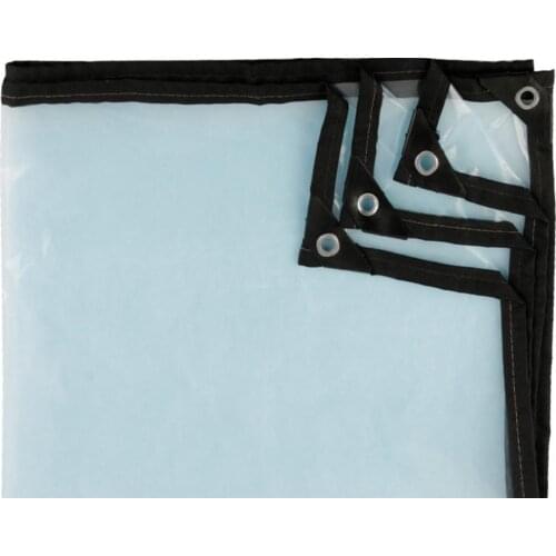 Thin 2mX2m 60% transparent outdoor cover, waterproof tarp, transluce rain tarpaulin.greenhouse Plastic material