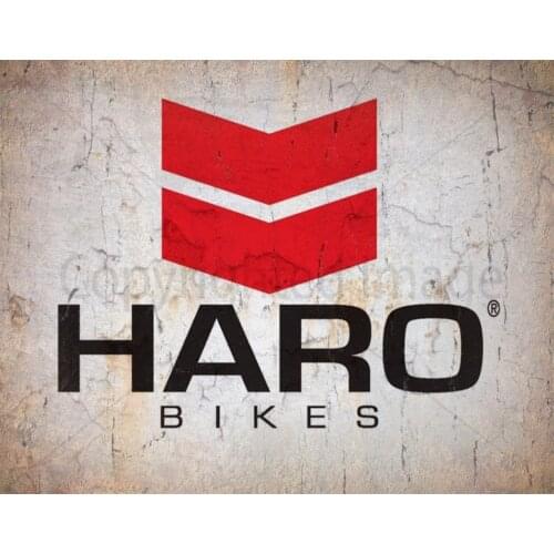 Haro Bikes Vintage bike shop METAL TIN SIGN POSTER WALL PLAQUE