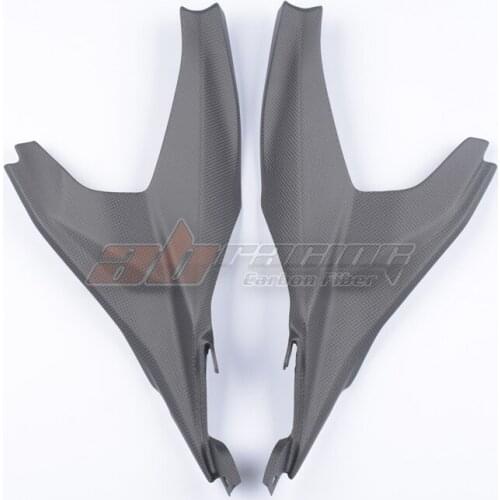 Rear Seat Lower Frame Side Cover Panels For Ducati 899 V2 Full Carbon Fiber 100