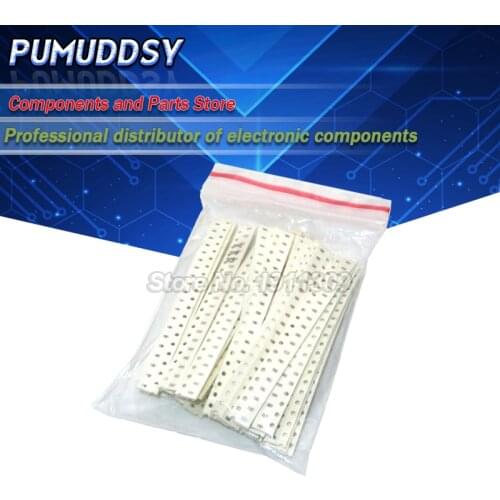 36values*20pcs=720PCS 0603 SMD Capacitor assorted kit 1pF-10uF component diy samples kit new and