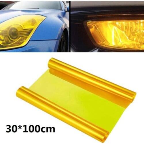 Decor Car Headlight Film Decorative Film Cover 0.2mm 30x100cm Foil Vinyl PET PVC