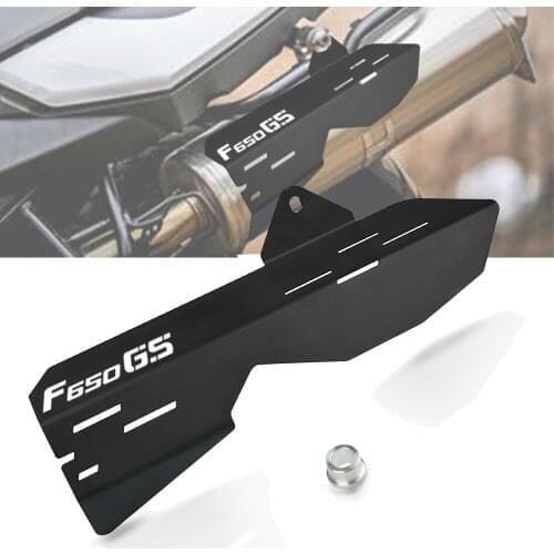 For BMW F650GS F650 GS 2008 2009 2010 2011 2012 Motocycle Exhaust Pipe Crash Anti-scalding Protector Rear Muffler Shield Cover