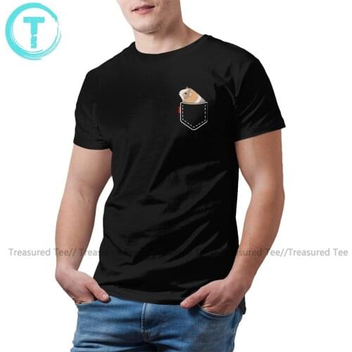 Guinea Pig T Shirt Guinea Pig Pocket T-Shirt Funny Casual Tee Shirt Men Short Sleeve Oversize Tshirt