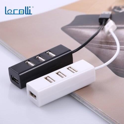 Usb Cable Distributor Charging Hub Small Row Plug-In Hub2.0 Mini Small 4-Port Hub Mini One For Four USB Cable Distributor