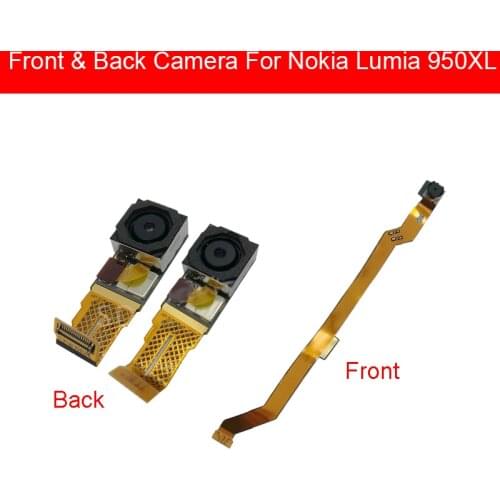 Back Camera Module For Nokia Lumia 950 XL 950XL Rear Front Facing Camera Flex Ribbon Cable Replacement Repair Good Tested
