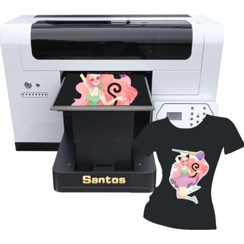 Easy operation ! a3/a4 size 1440dpi cloth printing machine all sides with cmyk lc lm printing