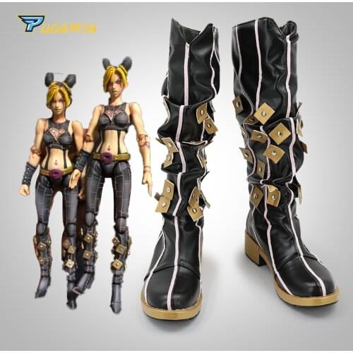 Anime Jolyne Cujoh Cosplay Shoes Boots