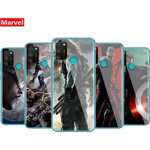 Marvel The Falcon and the Winter Soldier For Huawei Honor V30 30S 30i 30 20 20E 20i 20S Lite Pro Plus TPU Silicone Phone Case