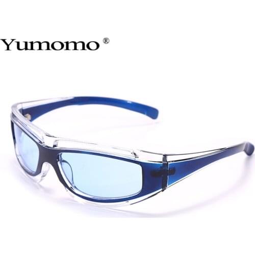 Retro Steampunk Glasse Sunglasses Women Fashion One Piece Sun Glasses Female Classic Designer Shades UV400 Eyewear Candy Color