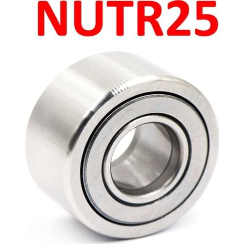 1PC NUTR25 Cam Follower Track Support Needle Roller Bearing 25x52x25x24