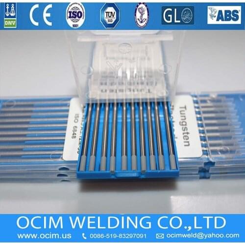 10PCS WC20 Ground Finish Cerium Tungsten Arc Welding Electrode Rod Rods 3.2*175mm 2.0% Ceriated