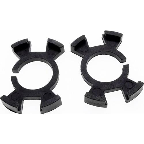 2 Pcs H1 LED Headlights Bulbs Base Retainer Adapter Holders Clip Auto Accessories Kit For Honda Prelude CR-V Odyssey Acura RSX