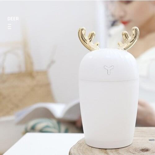 300ML Spray Humidifier USB 3 In 1 Desk Bedroom Car Air Purifier Aroma Diffuser Beauty Moisturizing Ultrasonic Humidificador