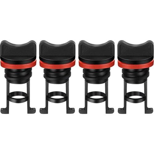 4PCS Universal Kayak Dinghy Canoe Boat Hull Thread Drain Plugs Set Canoe Boat Dinghy Drain Plugs Fishing Raft Kayak Accessories