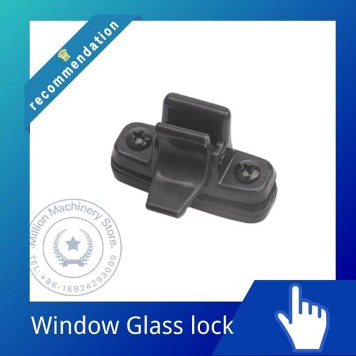 Excavator Accessories Window Glass Snap Lock for KUBOTA HITACHI KOBELCO DOOSAN DAEWOO SUMITOMO Glass Clasp Universal Window Swit