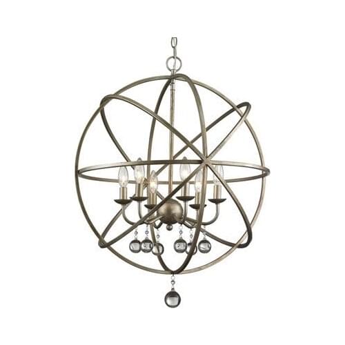 American loft industrial style retro pendant light iron ball pendant lamp for cafe restaurant bar lighting fixtures decoration