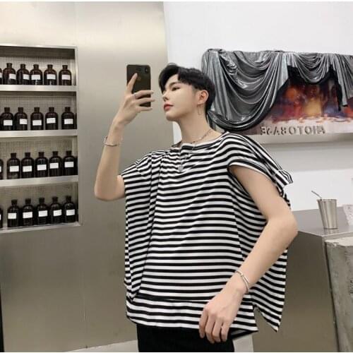 Мужские полосаты футболки DADAKOREA China At AliExpress