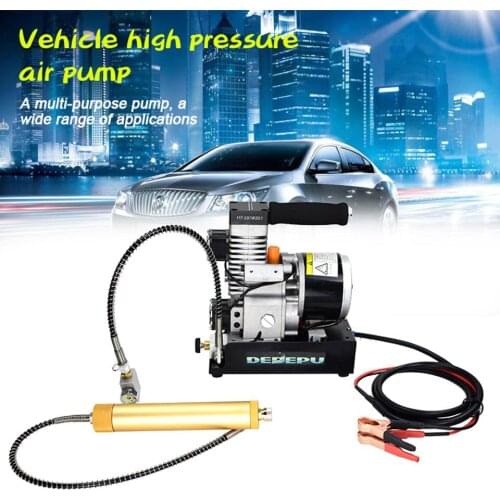 DEDEPU High Pressure Electric Air Pump 4500PSI PCP Diving Tank Filling Inflator