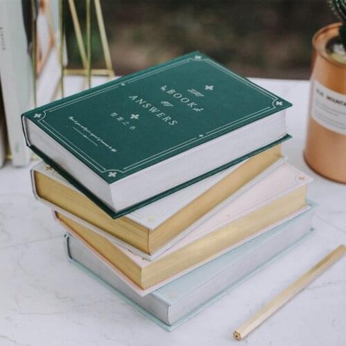 "Answers Book ver.2" Big Hard Cover Journal Diary Lined Papers Freenote Study Working Notebook Stationery Gift