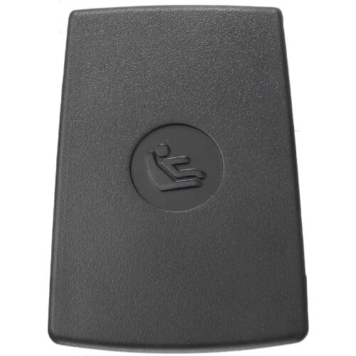 For BMW 1/3Series 1pc Rear Child Seat Safety Hook Black Car ISOFix Cover 52207319686 Mayitr