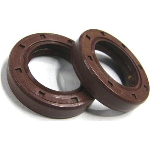 2pcs TC-18*30*5/7/8/10 18*45*10 FKM Shaft Oil grease Seal FPM Rubber Covered Double Lip With Garter Spring