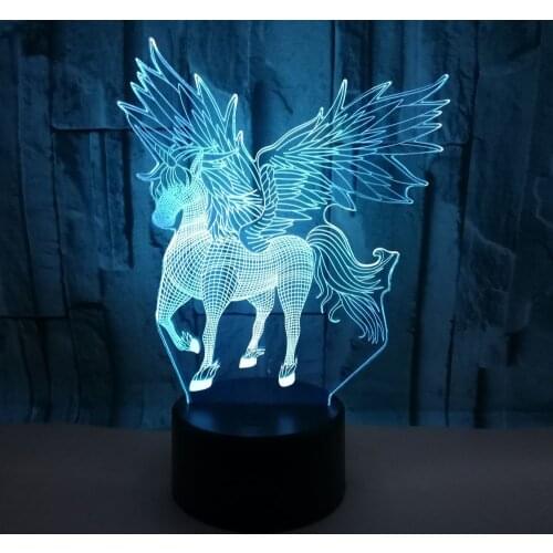 New Colorful Touch 3d Night Light Stereo Vision 3d Led Lamp Gift Christmas Tree Decorations Baby Led Nightlight Kids Lamp