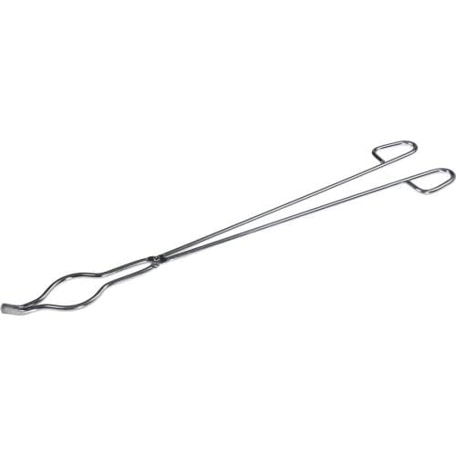 50cm Practical Crucible Tongs Melting Dish Holder Stainless Plier Lab Melting Metal Tool Silver Color