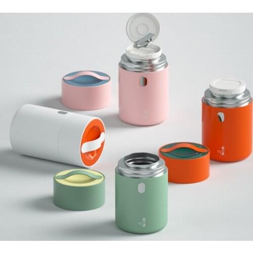 Work Portable Lunch Box Women Sealed Vacuum Breakfast Food Warmer Lunch Box Stainless Steel Boite Rangement Tableware DG50LB