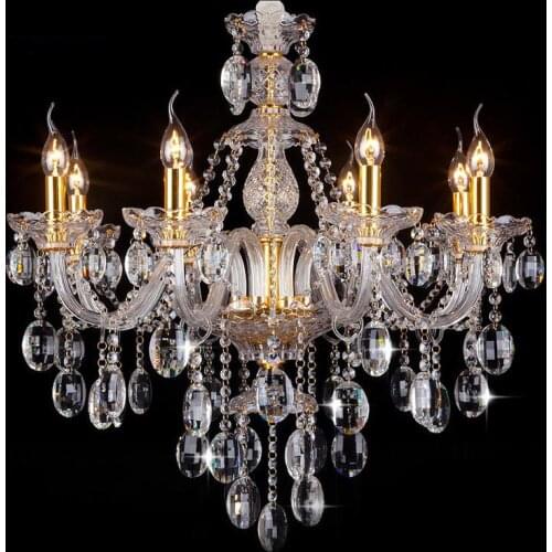 Modern crystal chandelier for bedroom led chandelier modern home lighting Luxury Crystal Chandelier livingroom lustre de cristal
