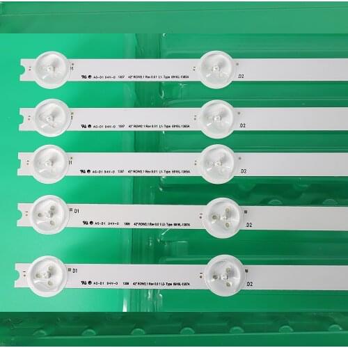 10 Pieces/lot for 42"LED strip 42" ROW2.1 REV 0.0 6916L-1385A 6916L-1386A 6916L-1387A 6916L-1388A