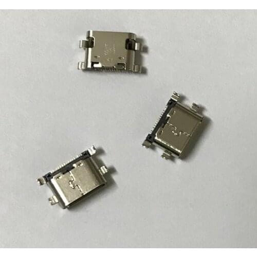50pcs mini jack socket charging port repair type C micro usb connector dock plug for ZTE C2016 W2016 ZMAX Pro Z981 replacement
