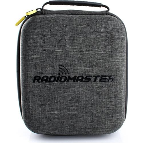 215X185X120mm RadioMaster TX12 Radio Transmitter EVA Hard Zipper Handbag Carry Case for FPV Racing Freestyle Outdoor Flying