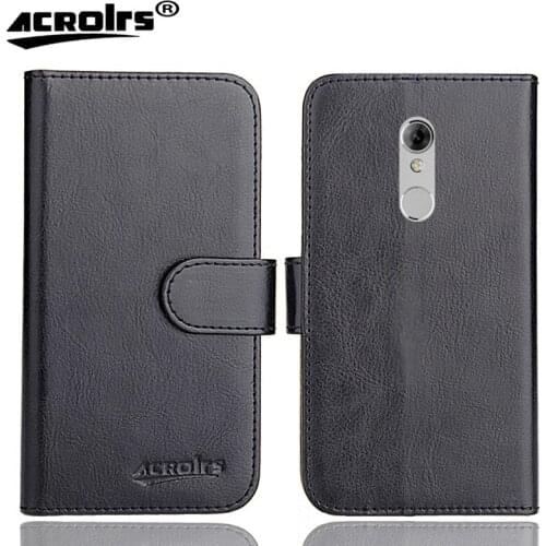 ZTE Blade A2S Case 5.2" 6 Colors Flip Soft Leather Crazy Horse Phone Cover Stand Function Cases Credit Card Wallet