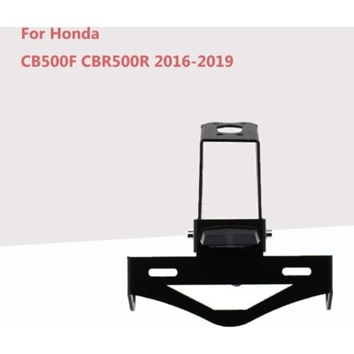 For Honda CB500F CBR500R 2016-2019 Modified License Plate Holder Bracket License Plate Frame