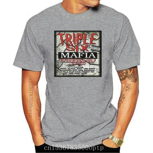 New Men tshirt Triple Six Mafia T Shirt T Shirt women T-Shirt tees top