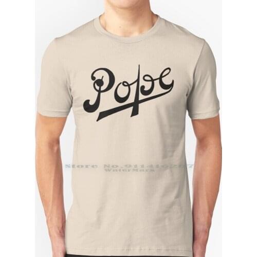 Vintage Logo Pope Motorcycles T Shirt 100% Pure Cotton Vintage Vintage Logo Motorcycles Pope Westfield Massachusetts American