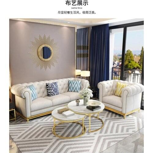 Leather sectional big sofa, sitting room top layer, genuine leather 1+2+3,can be fabric material also