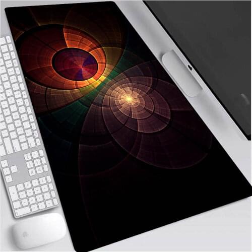 Mairuige Best Selling Abstract Shape Diamond Pattern Custom 400x900x3mm Extended Game Large Mouse Pad Large Size Gaming Desk XXL