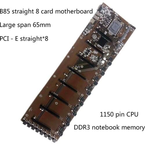 Mining BTC B85-BTC 8PCI-E Desktop Motherboard B85 BTC Mining Mainboard F3MA