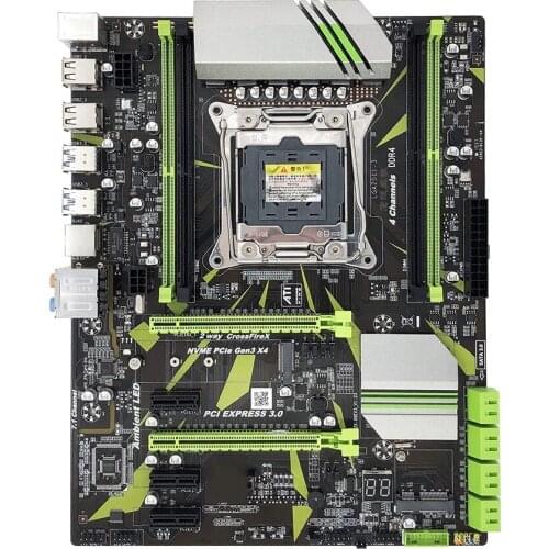 X99 LGA 2011-V3 Motherboard REG ECC SATA 3.0 With M.2 SSD Four channel Memory DDR4 64G 2011 3 Mainboard LGA2011-3 for I7 Xeon E5