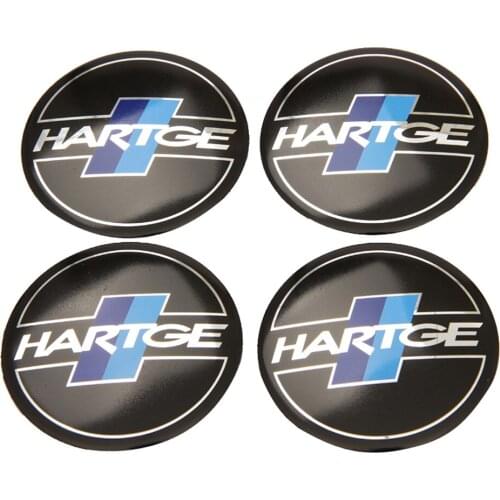 For hartge Logo For BMW E60 E46 E90 E36 E39 E49 E53 E34 GT M2 Z3 M3 X3 X4 M5 X6 F10 F20 F30 Tire Hub Center Cover Stickers Decal