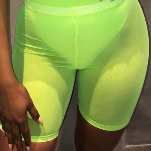 2019 Brand New Ladies Women Sexy Cycling Gym Plain Stretch Shorts Elastic Party Night Solid Hot Dance Shorts S-XL
