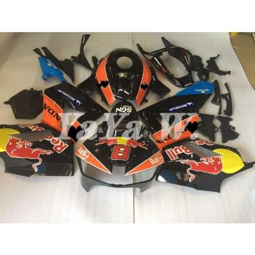 New ABS Motorcycle fairing kit Fit For HONDA CBR600RR F5 2013 2014 2015 2016 CBR600 13 14 15 16 red cow